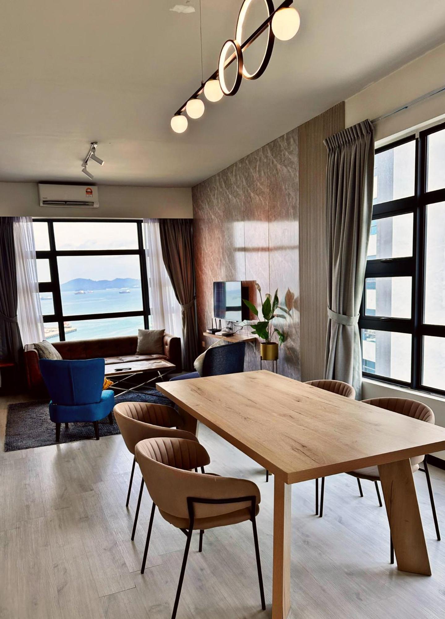 Seaview Luxury Condo Homestay 2Bed 2Bath Jesselton Quay By R2 Residence Кота-Кинабалу Экстерьер фото