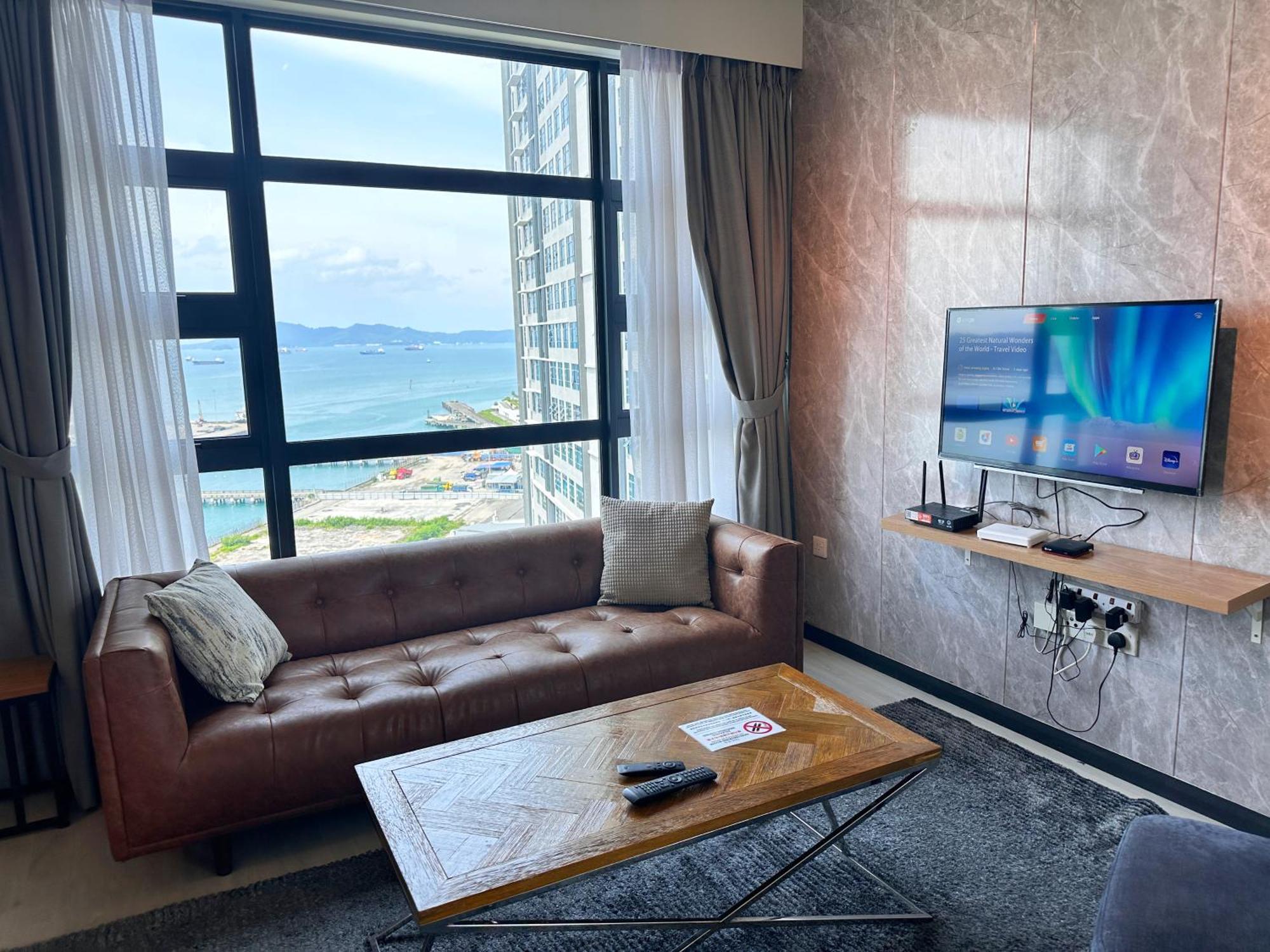 Seaview Luxury Condo Homestay 2Bed 2Bath Jesselton Quay By R2 Residence Кота-Кинабалу Экстерьер фото