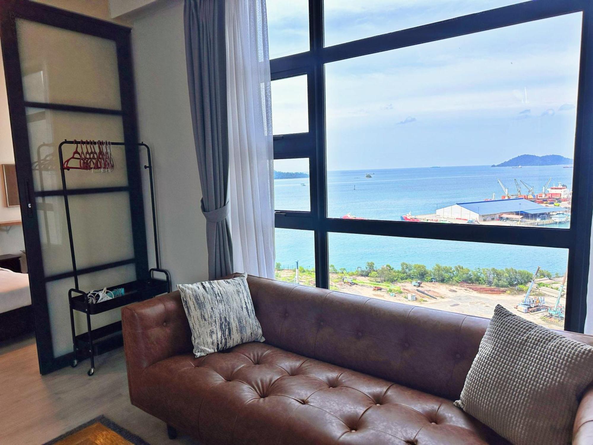 Seaview Luxury Condo Homestay 2Bed 2Bath Jesselton Quay By R2 Residence Кота-Кинабалу Экстерьер фото
